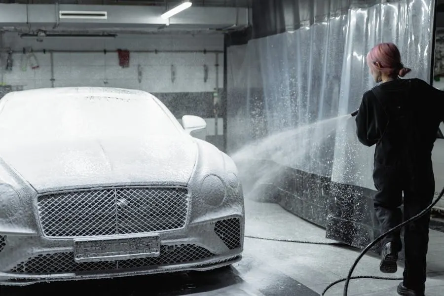 Ceramic coating near me Miami — Galaxi Sound humidity-controlled application 5