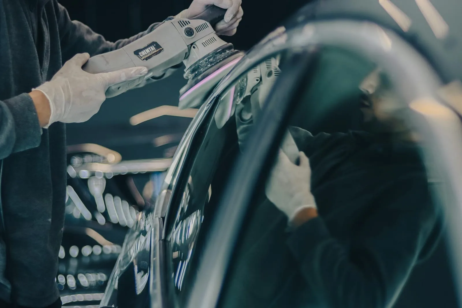Paint correction near me in Miami — Galaxi Sound swirl mark and oxidation removal Kendall