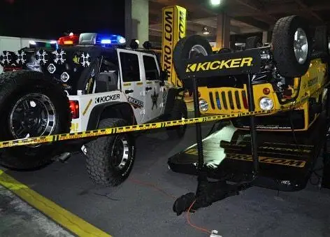 Jeep Wrangler Rubicon — Build Kicker — Galaxi Sound build 1