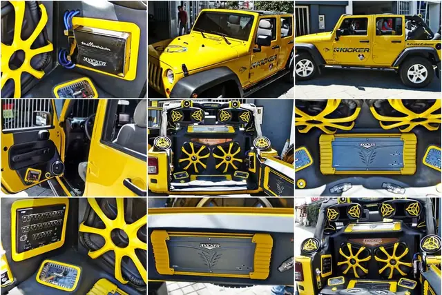 Jeep Wrangler Rubicon — Build Kicker — Galaxi Sound build 8