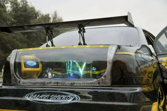 Honda Civic — Show Car Kicker — Galaxi Sound build 9