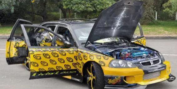 Honda Civic — Show Car Kicker — Galaxi Sound build 18