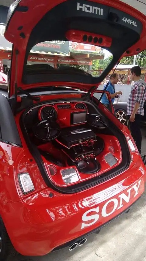 Demo Car de Sony Colombia (2015) — Galaxi Sound build 2